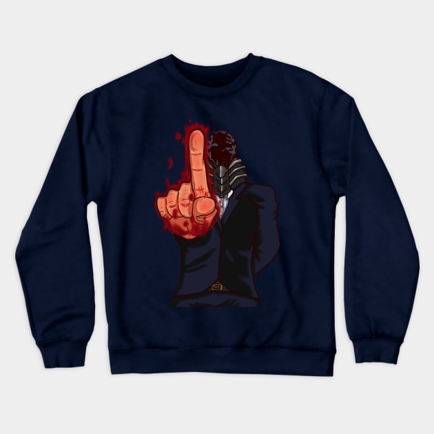 All for One Crewneck Sweatshirt by KloudKat